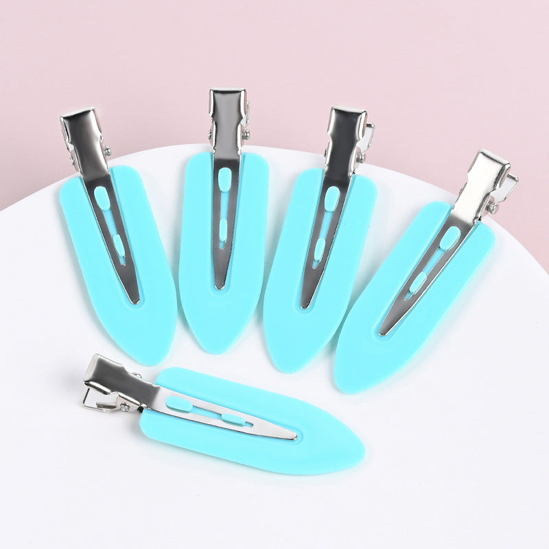 Wholesale 10PCS Cream Glue Traceless Resin Hair Clips